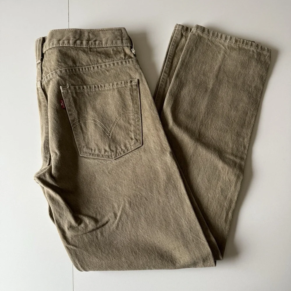 Levi's 511 Men's Jeans Skinny, Tan, Straight Leg, Denim‎ Size 34x30